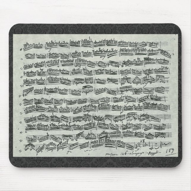 Paganini Perpetuum mobile Mousepad (Vorne)