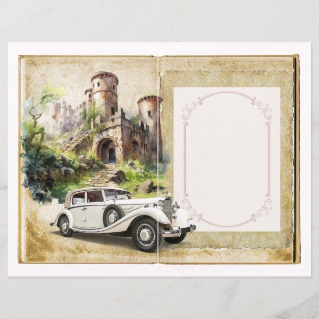 Page 13 et 14 du journal de mariage virtuel (Devant)