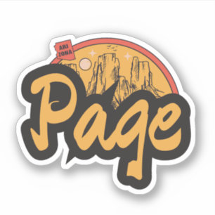 Page, Arizona Aufkleber