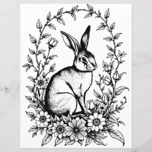 Page Art Nouveau Couleur de lapin 4