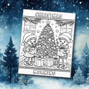 Page Color Me   Matin Noël