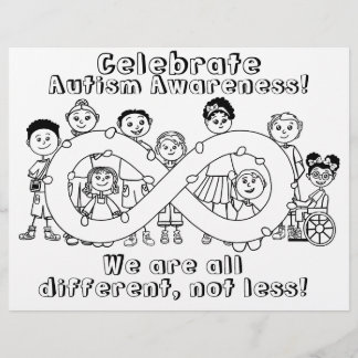 Page Coloration sensibilisation sur l'autisme