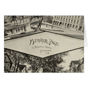 Page commémorative Nathaniel White