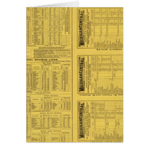 Page de texte Michigan Central Railroad