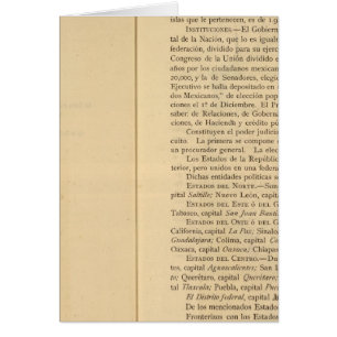 Page de titre de l'Atlas mexicain de 1874