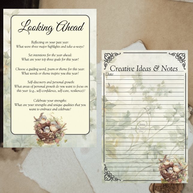 Page d'invite du journal du Classeur jaune doux Co (Créateur téléchargé)