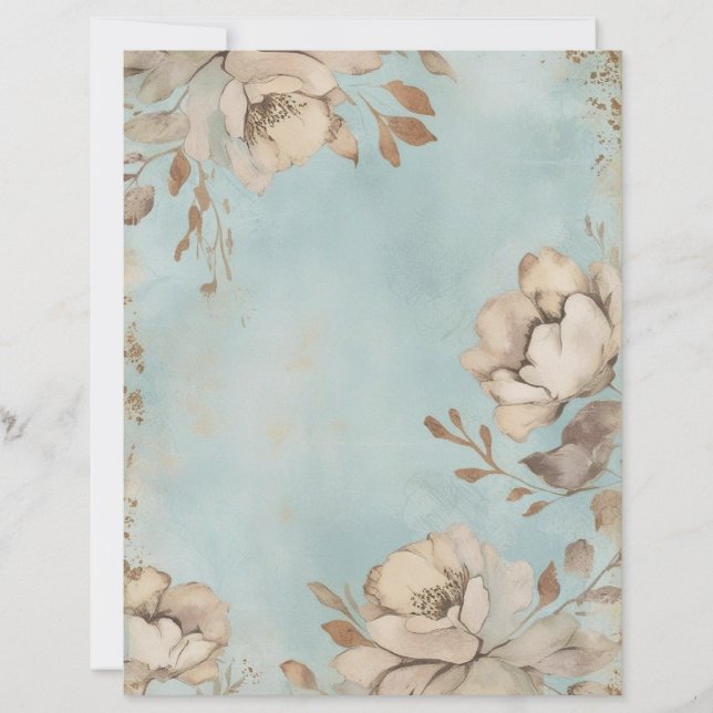 Page du bloc-notes imprimable pour le journal de j (Devant)