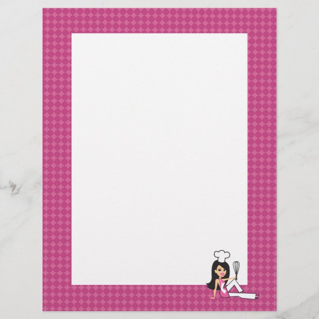 Page illustrée pour Recettes (Devant)