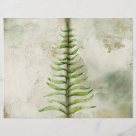 Page Journal des jardiniers de feuillage vert