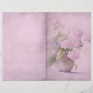 Page Journal vintage rose