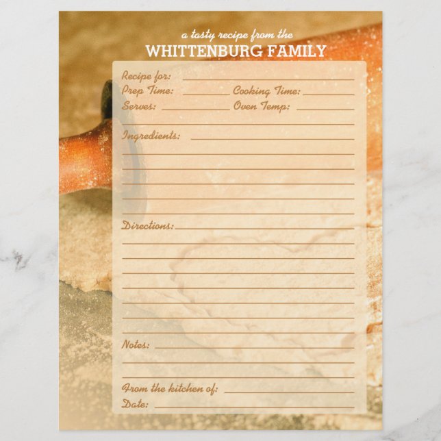 Page Recette de famille Cookie Dough Hearts person (Devant)