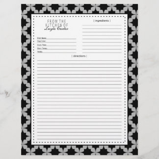 Page Recette de l'étoile noire