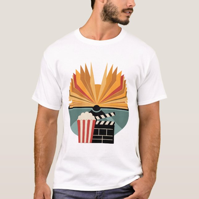 Page vs Screen Clash T-Shirt (Vorderseite)