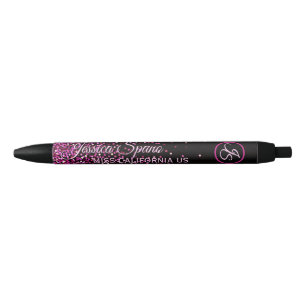 Pageant Autogramm-Stifte Pink Glimmer Glam Pageant Kugelschreiber