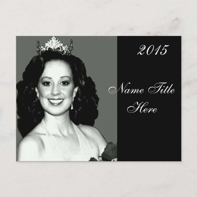 Pageant Autograph Postkarte (Vorderseite)