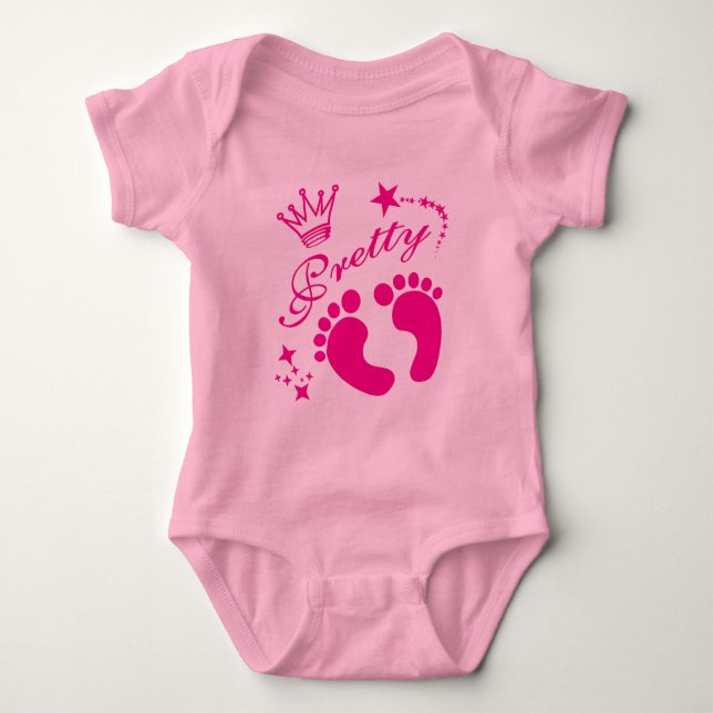 Pageant Baby Strampler (Vorderseite)