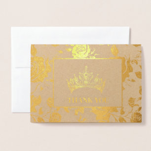 Pageant Crown Folienkarte