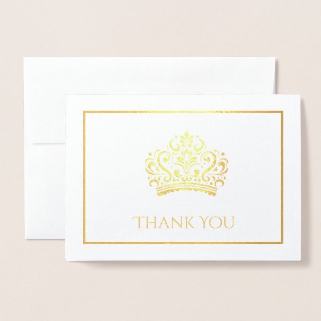 Pageant Crown Folienkarte (Vorderseite mit Umschlag)