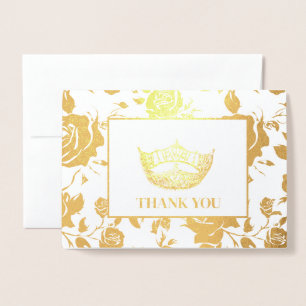 Pageant Crown Folienkarte