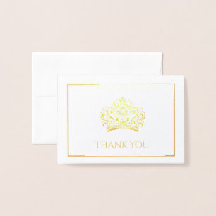 Pageant Crown Mini Folienkarte