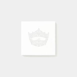 Pageant Crown Notes Post-it Klebezettel