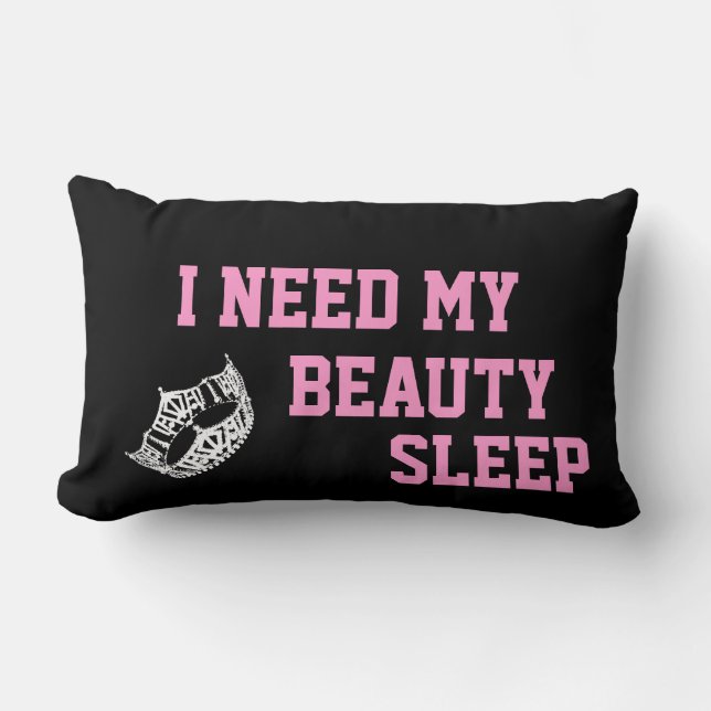 Pageant Crown Pillow Lendenkissen (Vorderseite)