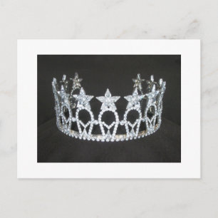 Pageant Crown Postcard Postkarte