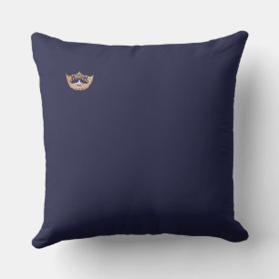 Pageant Crown Stripes Outdoor Throw Kissen