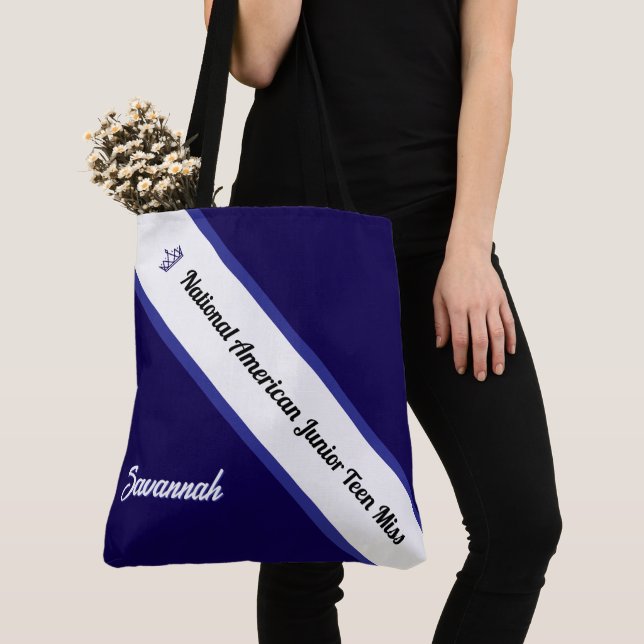 Pageant Essentials Custom Crown and Sash Tote Tasche (Von Nahem)