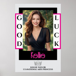 Pageant Essentials Custom Door Banner Poster