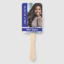 Pageant Fan Wavers | Royal Shine Set of 10 Fans Fächer