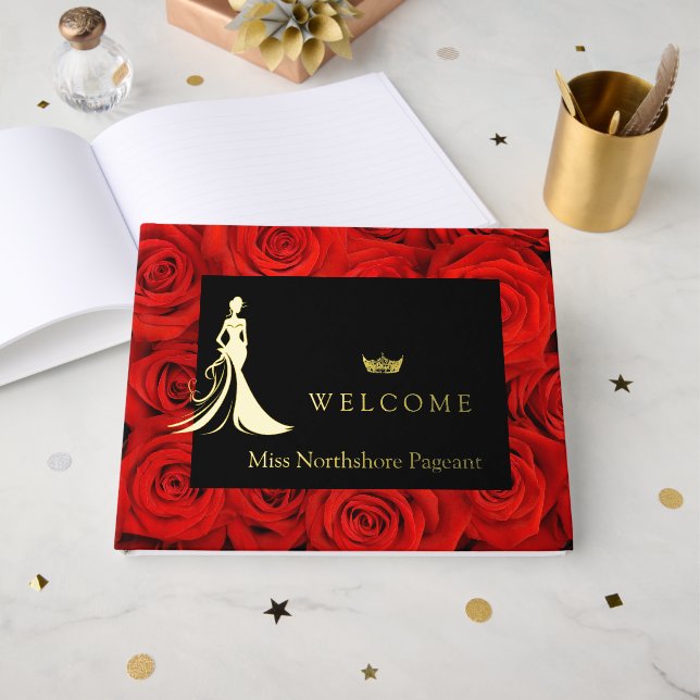 Pageant Foil Gästebuch (Vorderseite offen)