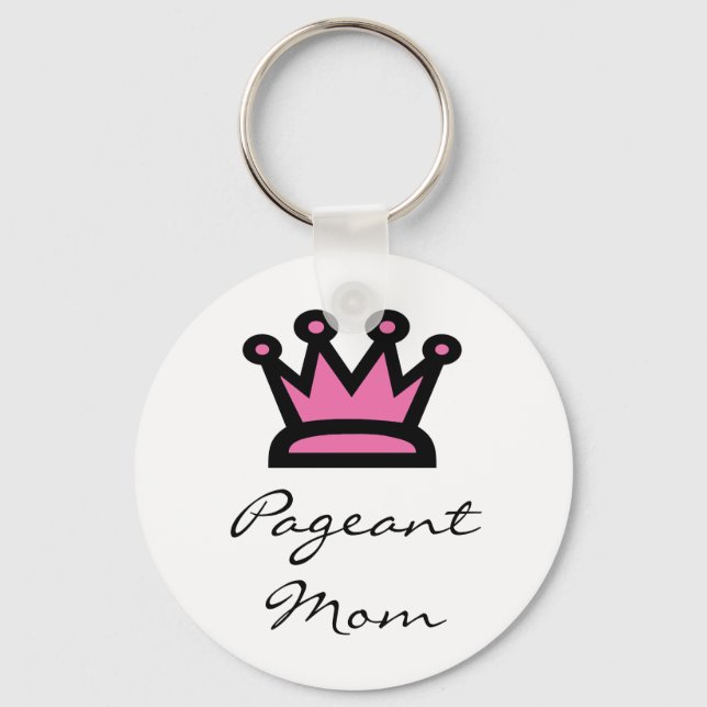 Pageant-Mama Schlüsselanhänger (Vorderseite)