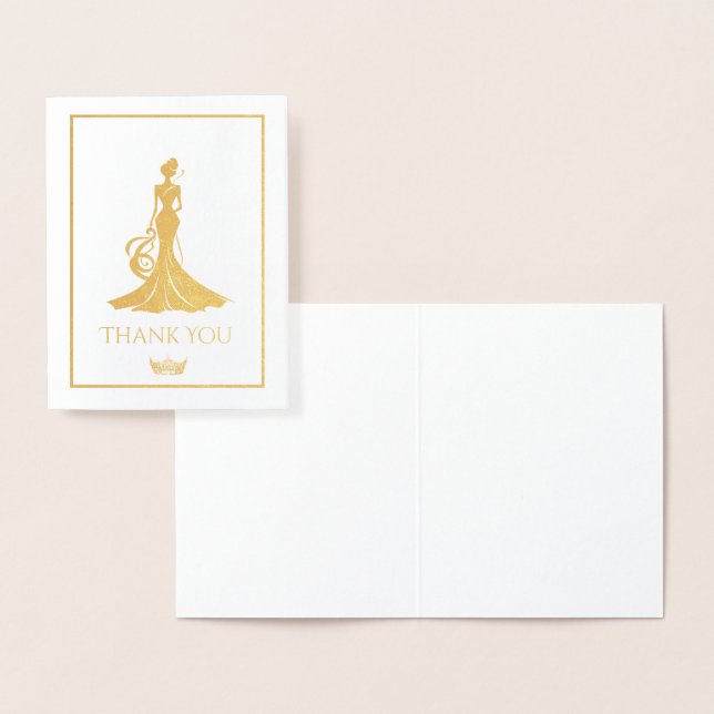 Pageant Queen Folienkarte (Anzeige)