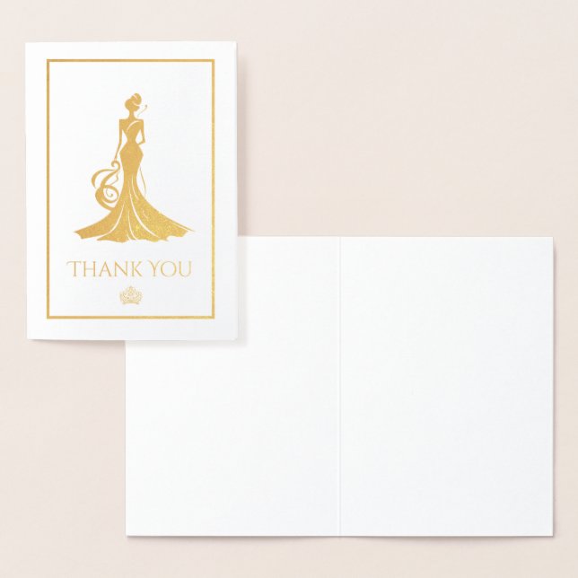 Pageant Queen Folienkarte (Anzeige)