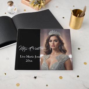 Pageant Queen Real Foil Guest Book Gästebuch