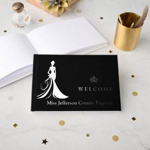 Pageant Real Foil Guest Book Gästebuch