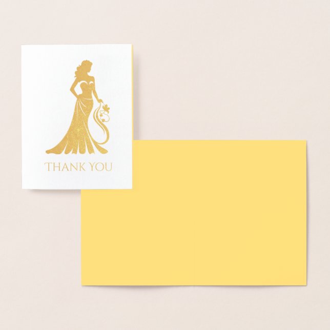 Pageant Royalty Vielen Dank Folienkarte (Anzeige)