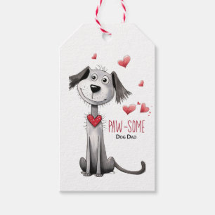 Pager-einige Hunde Vater Whimsical Vathers Day fro Geschenkanhänger