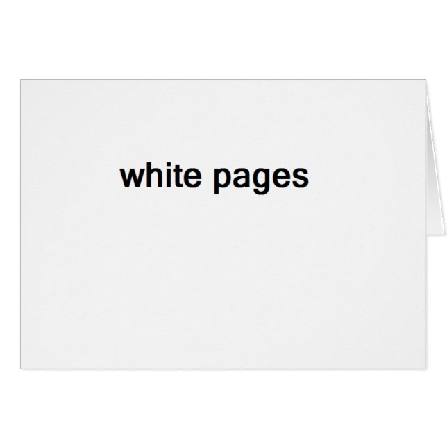 pages blanches (Devant horizontal)