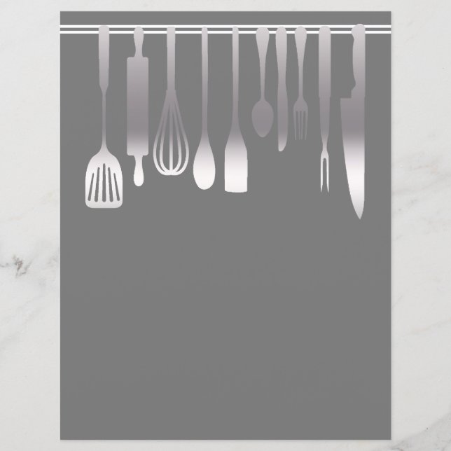 Pages de découpage de chapitre pour les Classeurs  (Devant)