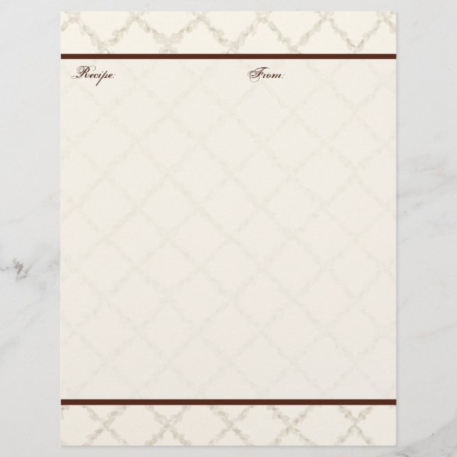 Pages de recettes du patrimoine familial Fruit de  (Devant)