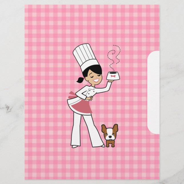 Pages pour recettes - Illustré (Devant)