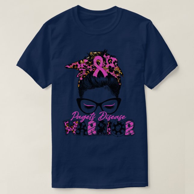 Pagets Disease Awareness Warrior Frauen Glasse Cha T-Shirt (Design vorne)