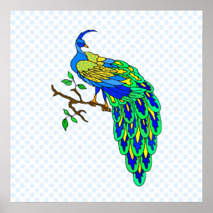 Pagiel Pfau Poster