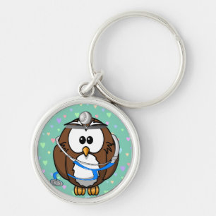Paging Doc Owl Schlüsselanhänger