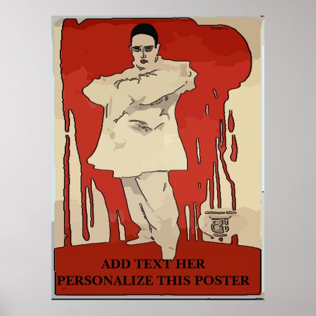 Pagliacci, Affiches Vintages, (Devant)