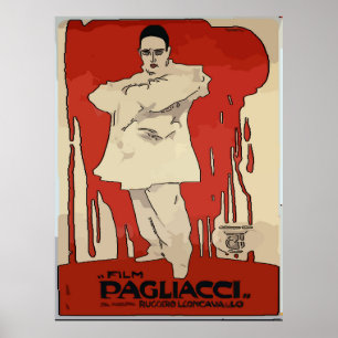 Pagliacci, Affiches Vintages,