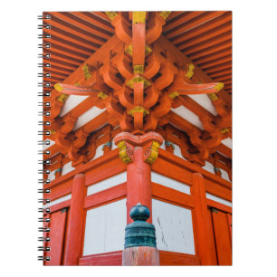 Pagoda Bottom up Perspektive, Miyajima Notizblock