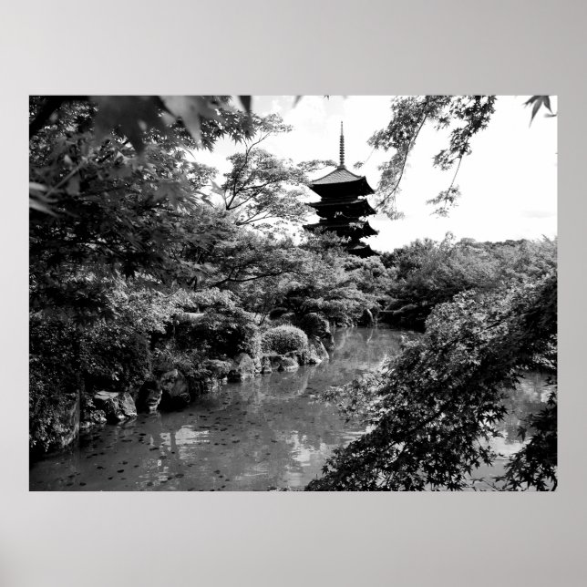 Pagoda in Toji Poster (Vorne)